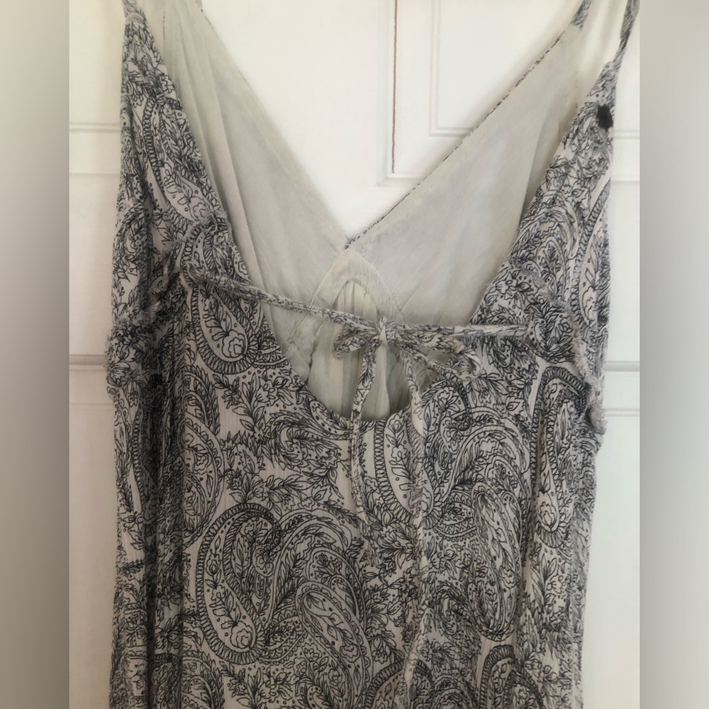 O’Neill black/white Deena paisley spaghetti strap maxi - Picture 5 of 7